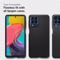 Spigen ALM Glass FC grūdintas stiklas Samsung Galaxy M53 5G - juodas