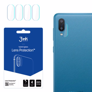 3MK FLEXIBLE GLASS LENS hibridinis stiklas PROTECT SAMSUNG GALAXY M02 4 vnt. kamerai