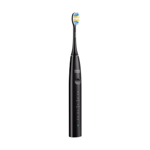 TEESA SONIC 2 garsinis dantų šepetėlis, juodas, 5 režimai, kelioninis dėklas, USB-C