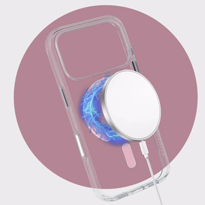Liavec Pure dėklas, skirtas Iphone 17 Pro Max/18 Pro Max, rožinis (kameros valdymo mygtukas)