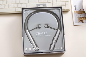 Ausinės (f) GJBY - BLUETOOTH CA-112 pilkos (f)