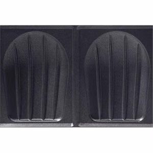 Tefal Snack Collection XA800112 – set of 2 non-stick sandwich plates, black