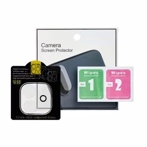 5D pilno klijavimo kameros grūdintas stiklas skirta iPhone 12 - skaidrus