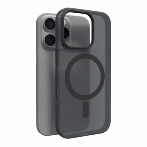Puro Daylight Magnetinis silikoninis dėklas telefonui iPhone 16 Pro - juodas