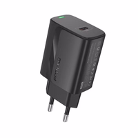 FONENG tinklo įkroviklis EU65 PD 20W 1xUSB-C juodas