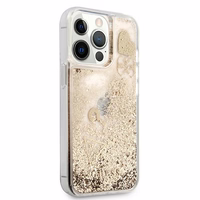 Guess Glitter Charms iPhone 13 Pro Case - Gold