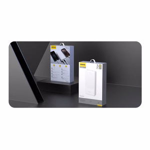 Išorinė baterija Dudao K10Pro 2.4A 20000mAh 2 x USB-A - balta