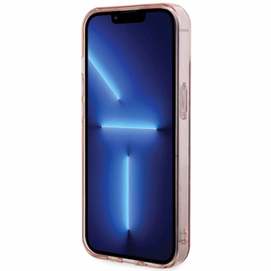 Karl Lagerfeld IML Choupette Magnetinis dėklas telefonui iPhone 15 - rožinė