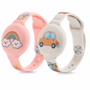 Tech-Protect Smooth 2 vnt. dėklas Apple AirTag 1/2 vaikams - įvairiaspalvis