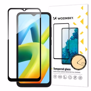 Wozinsky pilno klijavimo grūdintas stiklas Xiaomi Redmi A2 / Redmi A1