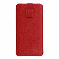 WONDER Deko dėklas (Dydis M) Iphone 5/Nokia 215 4G/225/5310 2020 raudonas