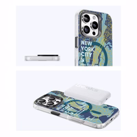 Benks Magnetinė City New York dėklas Iphone 16 Plus