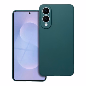 MATT dėklas telefonui SAMSUNG S25 Edge tamsiai žalias