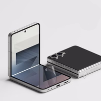 Ringke Protector Pro 3-in-1 Apsauginis rinkinys Samsung Galaxy Z Flip 7 - skaidrus