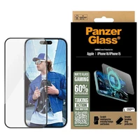 PanzerGlass Žaidimų apsauginis stiklas iPhone 16 6.1" Itin platus pritaikymas 2857