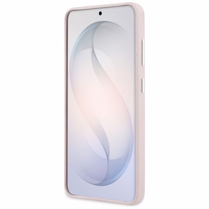 Karl Lagerfeld dėklas Saffiano KC Metal Logo MagSafe Samsung Galaxy S26 rožinis