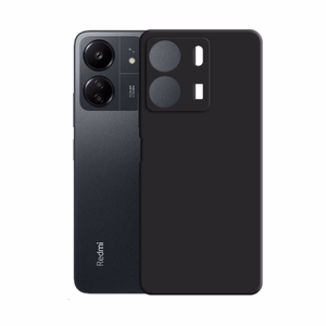 3mk silikoninis dėklas telefonui Xiaomi Redmi 13C/POCO C65 - juodas