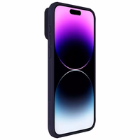 Nillkin CamShield Pro PC+TPU dėklas telefonui Iphone 15 Pro Max violetinis