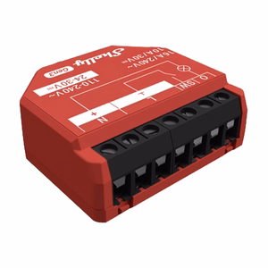 Shelly 1PM Gen3 4 vnt. valdiklių rinkinys WiFi/Bluetooth
