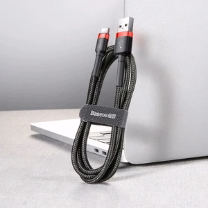 Baseus Cafule USB kabelis 2 m USB A USB C Juoda, Raudona