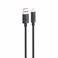 FONENG laidas XS07 Micro USB 2.1A 1M juodas