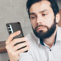 Thunder dėklas Samsung Galaxy A26 silikoninis šarvuotas - juodas