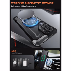 "Supcase UB Grip Mag MagSafe" dėklas "Samsung Galaxy S26 Ultra" - juodas