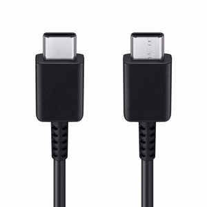 USB kabelis Samsung EP-DA705BBEGWW Type-C-Type-C 1.0m juodas