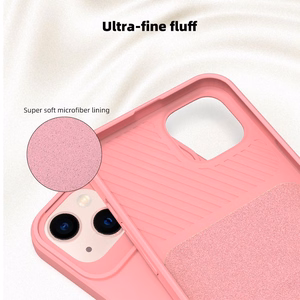 SLIDE dėklas telefonui SAMSUNG A14 5G / A14 4G šviesiai rožinis