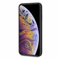 Ferrari kietasis dėklas FEOVEHCI65BK iPhone Xs Max - juodas/juodas Off Track Victory