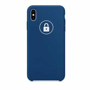 Dėklas "Silicone Case" skirtas iPhone Xs Max / Blue Horizon / su įpakavimu