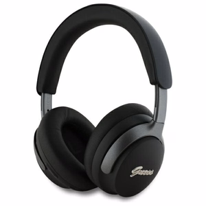 Guess Bluetooth ANC ausinės GUBHC22PSFCSMK juodos metalinis užrašo logotipas
