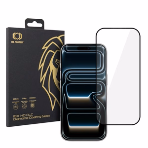 Grūdintas stiklas Tel Protect 10X HD DLC Diamond Coating skirtas Iphone 17 Pro Max