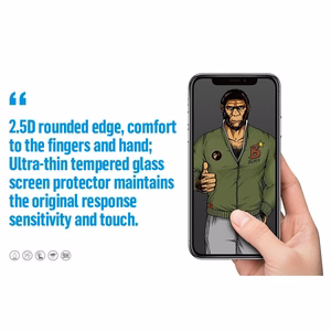 LCD apsauginis stikliukas 5D Mr. Monkey Glass (Strong Lite) Samsung S948 S26 Ultra juodas