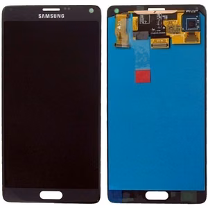 LCD screen Samsung N910 Note 4 with touch screen Black original (service pack)