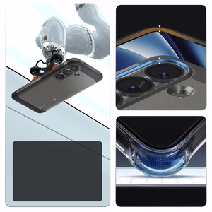 Spigen Tough Armor Mag MagSafe dėklas skirtas Samsung Galaxy S26+ - pilkas