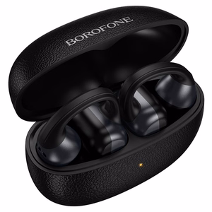 Juodos TWS „Bluetooth“ ausinės „Borofone BW100 Sunshine“
