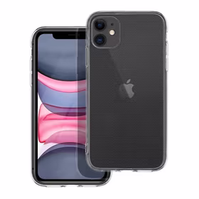 Dėklas telefonui 2 mm skirta iPhone 11 (kamera apsauga) - skaidrus