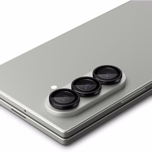 Spigen Optik Pro HD Glas.TR EZ Fit 2-jų rinkinys kameros apsauga Samsung Galaxy Z Fold 7 - juodas