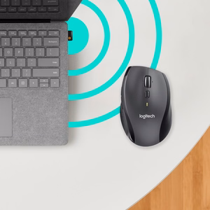 Logitech Customizable Mouse M705 kompiuterio pelė Biuras Dešinės rankos Radijo dažnio belaidė Optinis 1000 DPI