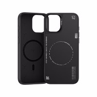 Benks Dynamic Minimalistinis dėklas Iphone 16 juodas