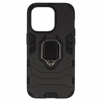 Ring Armor dėklas telefonui iPhone 14 Pro Max - juodas