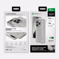 Amazing Thing Matte Pro Mag dėklas 12FT IP156.7PMPGY Iphone 15 Pro Max titano