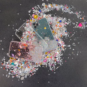 Wozinsky Star Glitter Shining dėklas telefonui Xiaomi Mi 10T Lite žalias