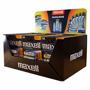 Maxell Alkaline LR6 AA 4 шт. (30 блистеров/120 батареек)