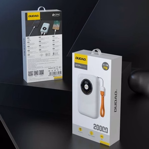 Išorinė baterija Dudao K21Pro Mini balta 20000mAh 22.5W (PD / QC3.0)