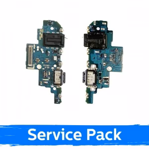 Krovimo lizdas skirtas Samsung A528 A52s (K2 version) su lanksčiąja jungtimi / plata (Service Pack)