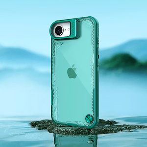 Nillkin Iceblade Prop dėklas su stovu iPhone 16e telefonui - žalias