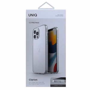 Uniq Clarion dėklas iPhone 13 Pro Max - skaidrus