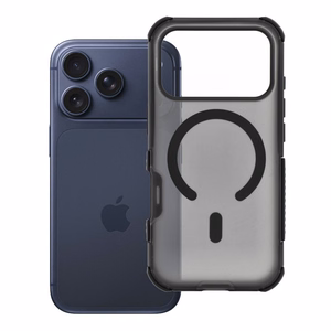 Case for iPhone 17 Pro / 18 Pro (low camera edge) Forcell F-Protect BumperX Premium compatible with MagSafe black